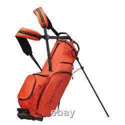 Brand New Taylormade Tech Lite 3.0 TM 19 Stand Carry Golf Bag Blood Orange Black