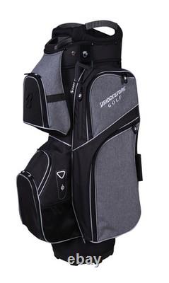Bridgestone Deluxe Heather Gray Cart Golf Bag