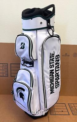 Bridgestone NCAA MSU Michigan State Golf Cart Bag New