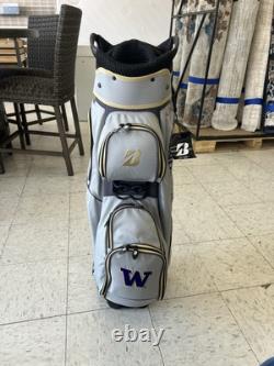 Bridgestone NCAA UW Huskies Cart Golf Bag 7 Way Divider NEW with Tags