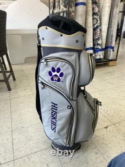 Bridgestone NCAA UW Huskies Cart Golf Bag 7 Way Divider NEW with Tags