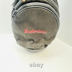 Budweiser Vintage 6-Way Divider Golf Cart Bag Black Made in USA by Burton Gift