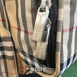 Burberry Designer 14-Way Golf Cart Bag Nova Check Unisex with Rain Hood/Ball Case