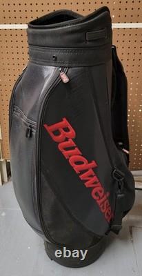 Burton Budweiser Golf Bag Single Strap, With Original Bud Zipper Pulls