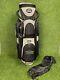 Burton Cart Golf Bag With 13-dividers With Rain Cover Gentleman Jack Logo
