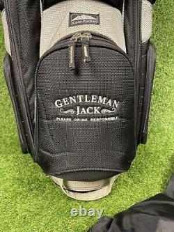 Burton Cart Golf Bag with 13-Dividers With Rain Cover Gentleman Jack Logo