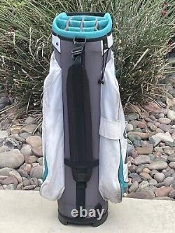 CALLAWAY Chev Org Cart Bag Golf Bag 14 Way Divider Lightweight Rain Hood