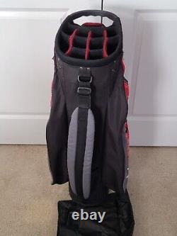 CALLAWAY GOLF CHEV ORG 14-WAY DIVIDER GOLF CART BAG, With Head Cover