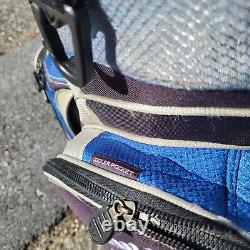 CALLAWAY Golf ORG 14 Blue 14 Way Divider Cart Bag with Cooler Pocket
