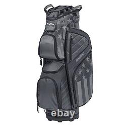 CB-15 Golf Cart Bag Charcoal/Stars & Stripes