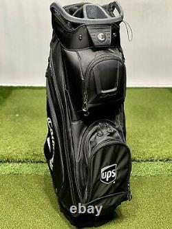 Callaway 2021 Org 14 UPS Logo Cart Golf Bag Black/White NEW #86075