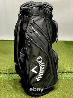 Callaway 2021 Org 14 UPS Logo Cart Golf Bag Black/White NEW #86075