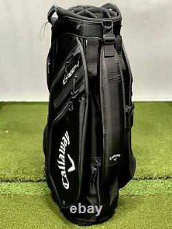 Callaway 2021 Org 14 UPS Logo Cart Golf Bag Black/White NEW #86075