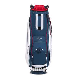 Callaway 2023 Chev Golf Cart Bag-Navy White Red