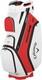 Callaway 2024 Org 14 Golf Cart Bag New 14 Way Top White Fire Red