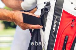 Callaway 2024 ORG 14 Golf Cart Bag NEW 14 Way Top White Fire Red