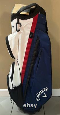 - Callaway 2024 X-Series Cart Bag Navy/Red