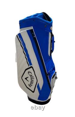 Callaway 5122130 CHEV 14 Golf Cart Bag Royal White