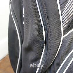 Callaway Big Bertha Golf Cart Carry Bag 5 Dividers 6 Zip Pockets + Rain Cover