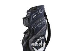 Callaway Black Org 14 Cart Golf Bag 14 Dividers 10 Pockets Shoulder Strap