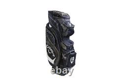 Callaway Black Org 14 Cart Golf Bag 14 Dividers 10 Pockets Shoulder Strap