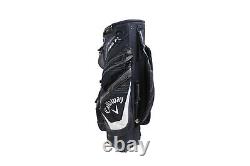 Callaway Black Org 14 Cart Golf Bag 14 Dividers 10 Pockets Shoulder Strap