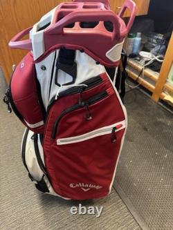 Callaway CARGO Cart Bag Cardinal/Silver