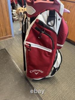 Callaway CARGO Cart Bag Cardinal/Silver