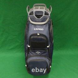 Callaway CARGO Navy 14-Way Golf Cart Bag with Raincover