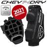 Callaway Chev 14 Dry Waterproof Golf Cart Bag Black/white/charcoal New! 2021