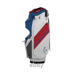 Callaway Chase 14 Cart Bag Blue/White/Red