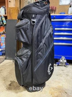 Callaway Chase 14 Golf Cart Bag with Multiple Pockets and Strap System