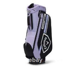 Callaway Chev 14 Cart Golf Bag 5122323 Violet/Black New 2022