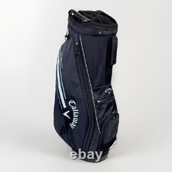 Callaway Chev 14 Cart Golf Bag Black/Gray 14-Way Divider Excellent Condition