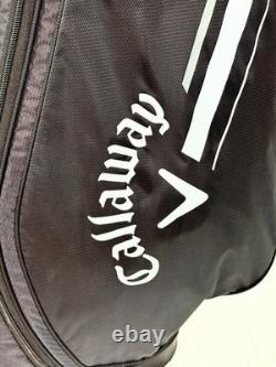 Callaway Chev 14 Cart Golf Bag Black/Gray 14-Way Divider Excellent Condition
