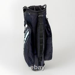 Callaway Chev 14 Cart Golf Bag Black/Gray 14-Way Divider Excellent Condition