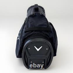 Callaway Chev 14 Cart Golf Bag Black/Gray 14-Way Divider Excellent Condition