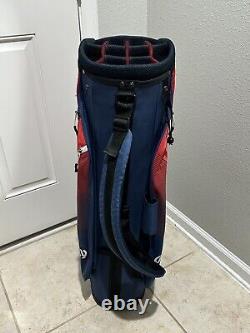 Callaway Chev 14 Golf Cart Bag Red / Blue / White 14-Way Divider