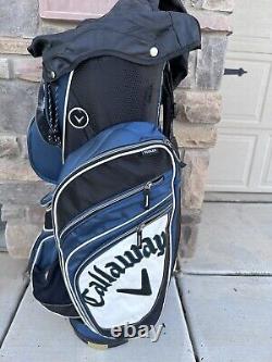 Callaway Chev 14-way cart bag Black/White /Blue