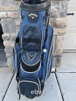 Callaway Chev 14-way cart bag Black/White /Blue