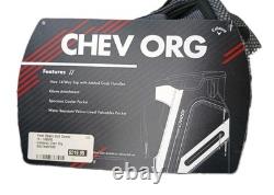 Callaway Chev Org 14 Cart Bag 14 Way Dividers Golf Bag Gray /Black/ White READ