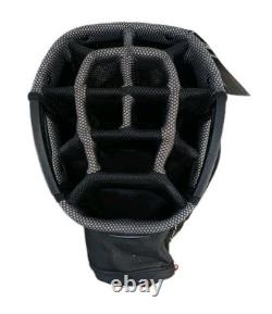 Callaway Chev Org 14 Cart Bag 14 Way Dividers Golf Bag Gray /Black/ White READ