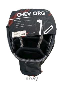 Callaway Chev Org 14 Cart Bag 14 Way Dividers Golf Bag Gray /Black/ White READ