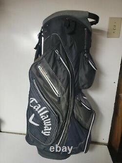 Callaway Chev Org Cart Bag Golf Bag 14-way Divider Whirlwind Golf Club Logo