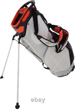 Callaway Fairway 14 2024 No Logo Black Cream Plaid Orange Stand Golf Bag