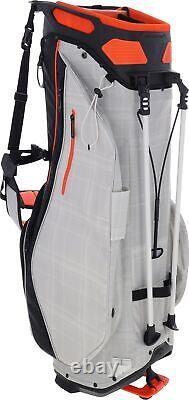 Callaway Fairway 14 2024 No Logo Black Cream Plaid Orange Stand Golf Bag