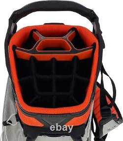 Callaway Fairway 14 2024 No Logo Black Cream Plaid Orange Stand Golf Bag