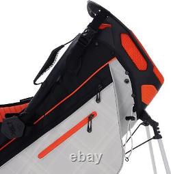 Callaway Fairway 14 2024 No Logo Black Cream Plaid Orange Stand Golf Bag