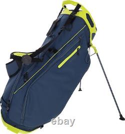 Callaway Fairway 14 2024 No Logo Navy Fluorescent Yellow Stand Golf Bag