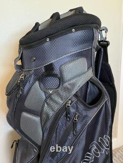 Callaway Golf Cart Bag CRT SPORT 47/35in Navy & Blue Golf Cart Bag Nylon Pro Bag